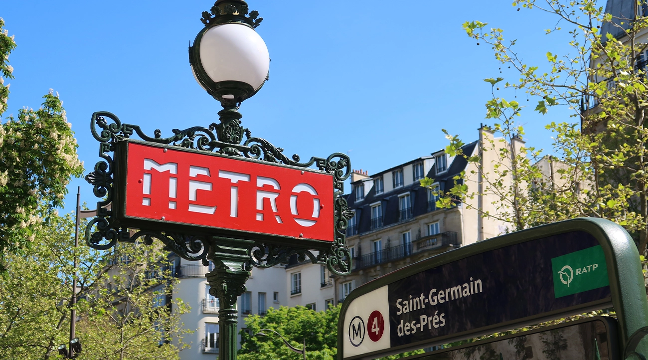 Saint Germain des Prés Metro stop