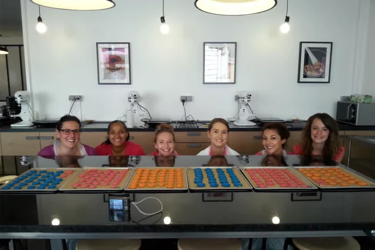 Macaron, croissant, or pastry-making class with a French chef
