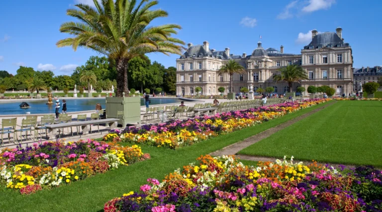 Overview of the Luxembourg Gardens