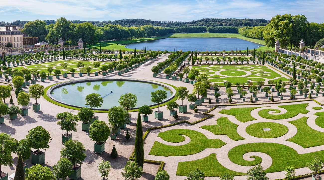 Overview of the Orangerie of Versailles