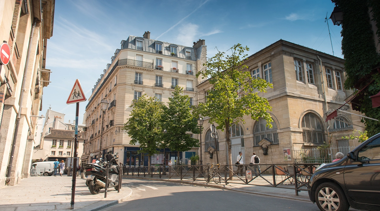 Overview of Le Marais