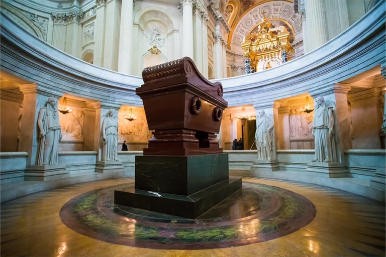 Les Invalides: Napoleon's Tomb and Entrance to the Army Museum