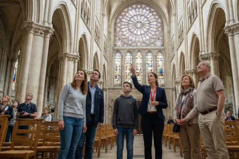 Guided tour inside and outside Notre-Dame Cathedral