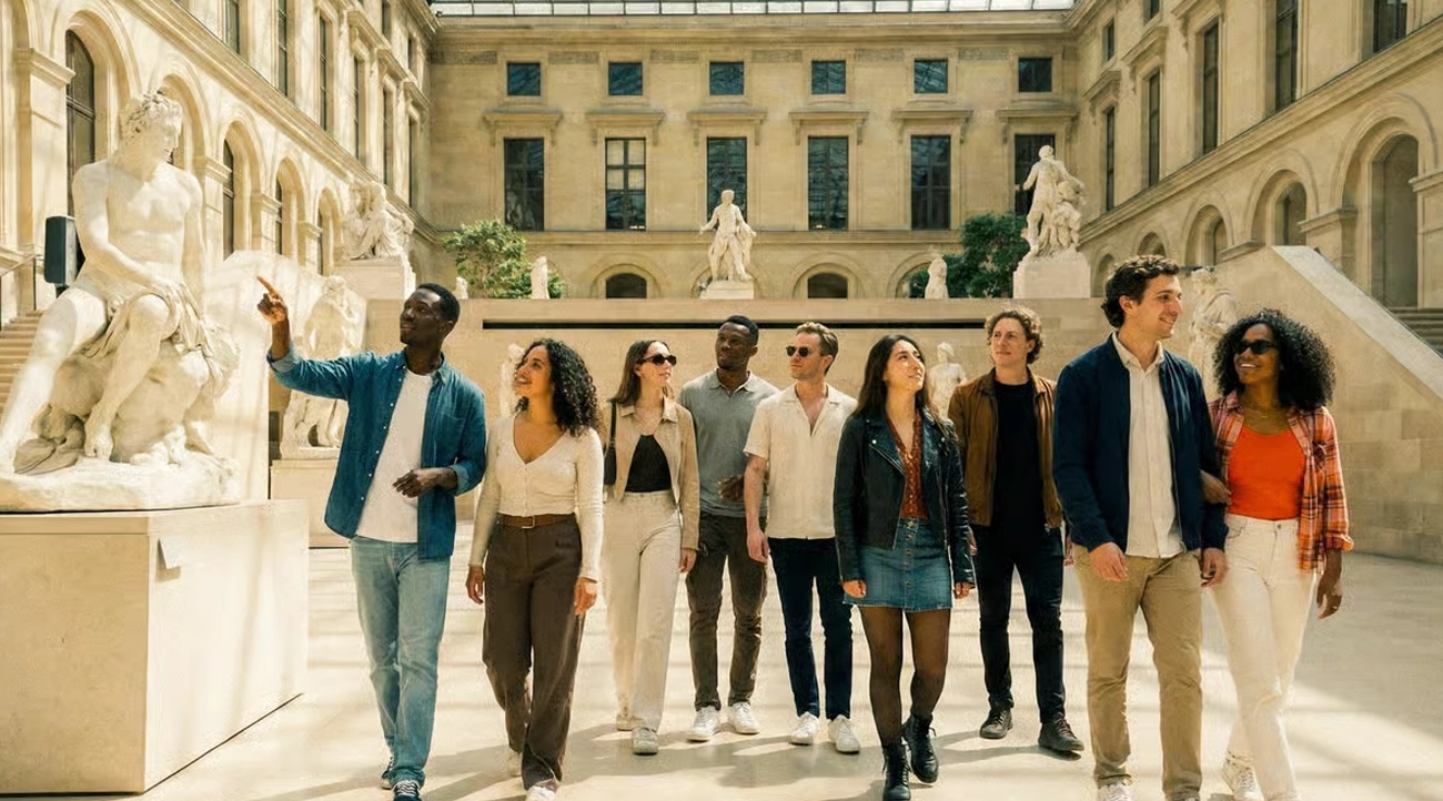 Guided tour of Paris