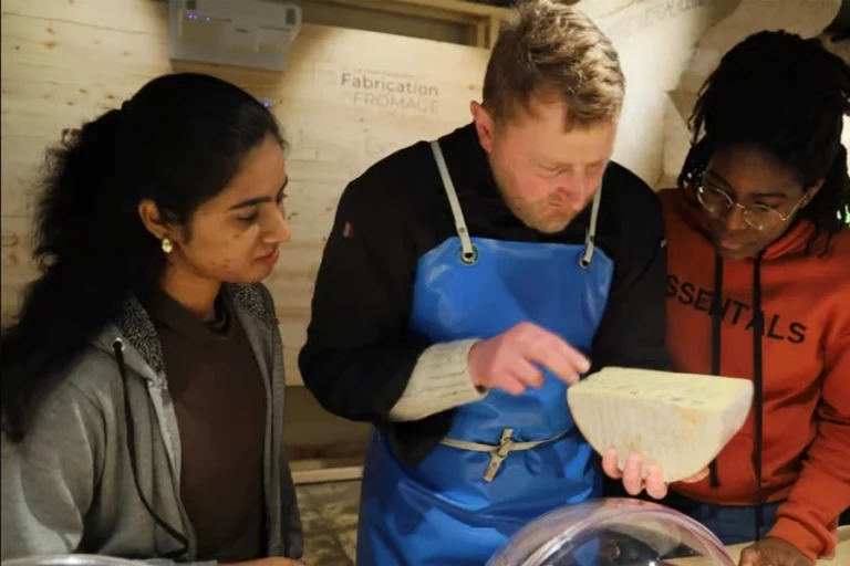Guided tour of the Living Cheese Museum with cheese tasting