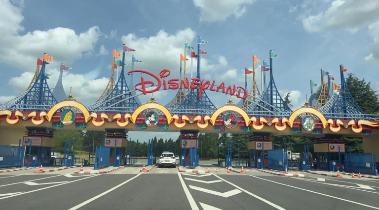 Disneyland toll booth