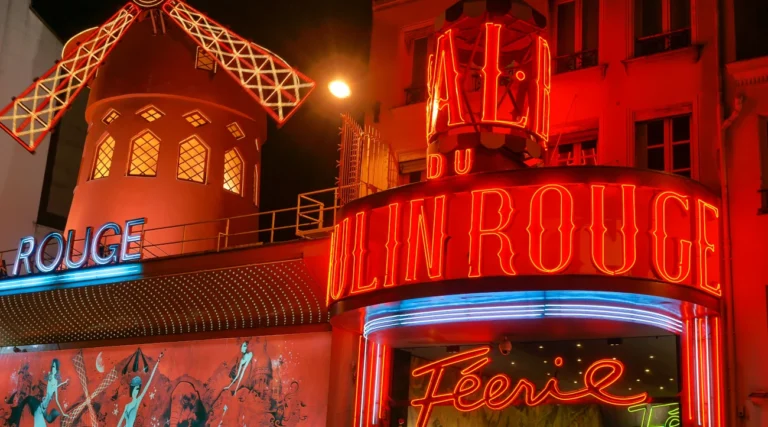 Exterior of the Moulin Rouge
