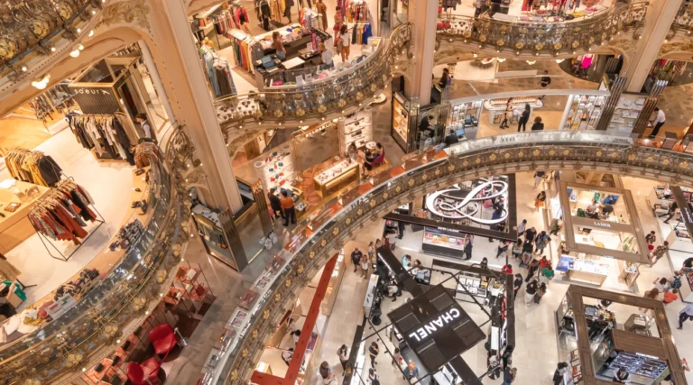 LaFayette Galleries in Paris
