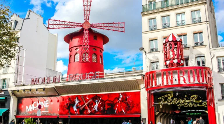 The Moulin Rouge by day