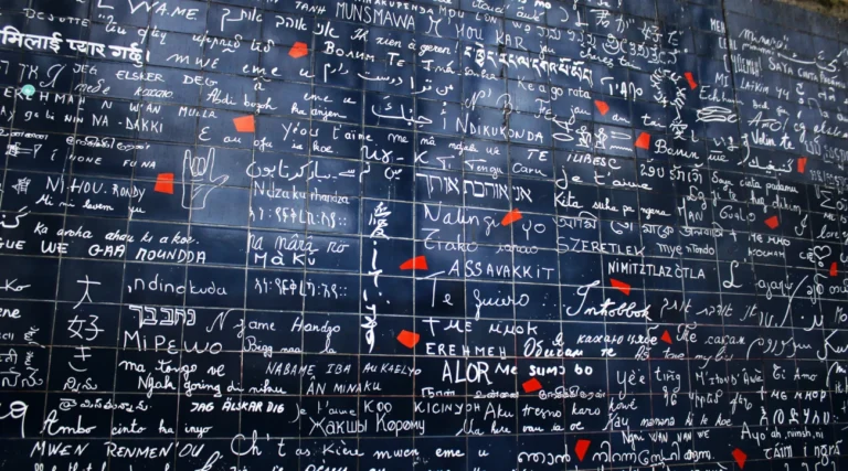 The Wall of I Love You (Le Mur des Je T'aime)