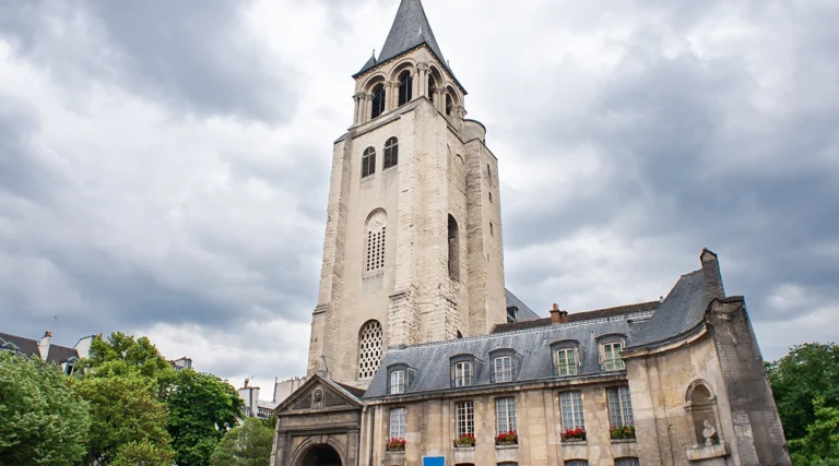 The Church of Saint Germain des Pres in Paris