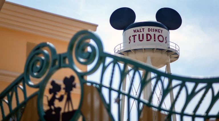 Walt Disney Studios Tower in the background