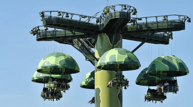 Toy Soldier Parachute Drop